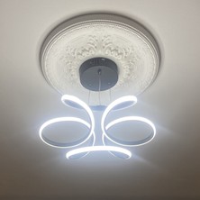 Asva Design Begonya Siyah Modern Sarkıt Günışığı Ledli Avize
