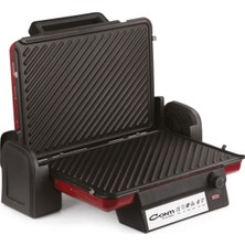 Conti Çift Yönlü Conti CG-310 Crunch Tost ve Iz Makinesi Bordo 1501 - 2000 Watt Bordo 6+  Resmi