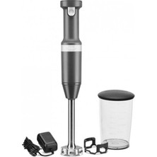 KitchenAid 200 - 500 Watt Cordless El Blenderı Charcoal Grey 5KHBBV53EDG Plastik  1 - 2 L  Plastik Gri