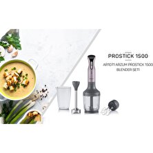 Arzum 1200 Watt + AR1071 Prostick 1500 Dreamline El Blender Seti - Dreamline + Türk Kahvesi Hediye Paslan