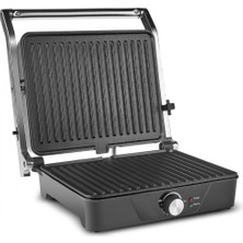 Cookplus 2 Kademeli Inox 2000W Iz ve Tost Makinesi 4 Dilim Yok 1501 - 2000 Watt  220 - 240 V 50 Hz