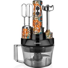 Queen Siyah Blendmix Pro Casablanca Blender Set (QBS-360CB)