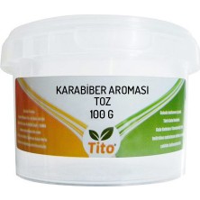 Tito  Toz Karabiber Aroması [suda Çözünür] 100 gr