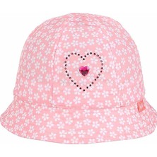 Kitti Maksi Şapka Kalp Desenli