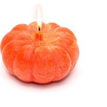 Missi 7 cm Dekoratif Tarçın Balkabağı Mum