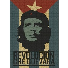 Karizma Tablo Ahşap Mdf Puzzle Yapboz Ernesto Che Guevara 500 Parça 50*70 cm