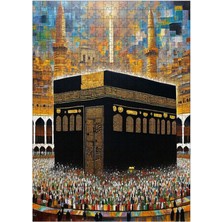 Karizma Tablo Ahşap Mdf Puzzle Yapboz Yağlı Boya Kabe Tablosu 500 Parça 50*70 cm