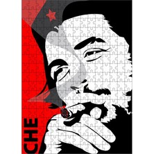 Karizma Tablo Ahşap Mdf Puzzle Yapboz Ernesto Che Guevara 255 Parça 35*50 cm