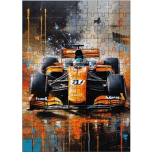 Karizma Tablo Ahşap Mdf Puzzle Yapboz Formula 1 Temalı 120 Parça 25*35 cm