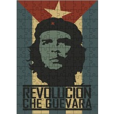 Karizma Tablo Ahşap Mdf Puzzle Yapboz Ernesto Che Guevara 120 Parça 25*35 cm