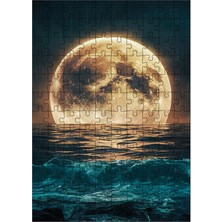 Karizma Tablo Ahşap Mdf Puzzle Yapboz Yakamoz 120 Parça 25*35 cm