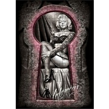 Karizma Tablo Ahşap Mdf Puzzle Yapboz Jartiyerli Marilyn Monroe 120 Parça 25*35 cm