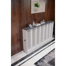 Endless Shopping Bgx Modern Petek Onu Dresuar Kaplama 136CM Cok Amacli Dolaplar Ahsap Mobilya Kalorifer Petek Onu
