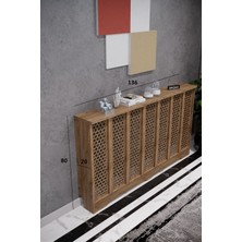 Endless Shopping Bgx Modern Petek Onu Dresuar Kaplama 136 cm
