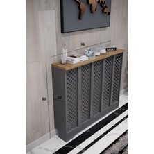 Endless Shopping Bgx Modern Petek Onu Dresuar Kaplama 96CM Cok Amacli Dolaplar Ahsap Mobilya Kalorifer Petek Onu
