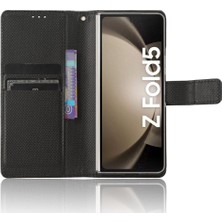 Manyi Market Samsung Galaxy Z Için Kılıf Fold 5 5g Kapak Kickstand Kart Tutucu Manyetik (Yurt Dışından)