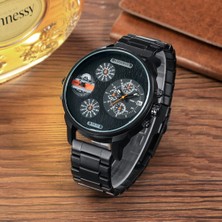 Cagarny 6836 Çift Quartz Hareketli Saat Çok Renkli (Yurt Dışından)