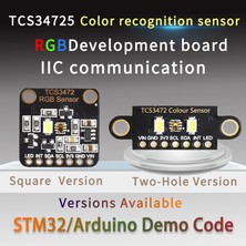 Guiwuu Renk Tanıma Sensörü TCS230 TCS3200 Parlak Işık Sensörü STM32 Dc 3.3/5V Için Renk Tanıma Modülü Iıc (Yurt Dışından)
