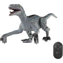 Guiwuu Uzaktan Kumanda Dinozor Oyuncaklar Yürüyüş Robot Dinozor Kükreyen Ses Simülasyonu Velociraptor Rc Elektronik Dinozor Oyuncak (Yurt Dışından)