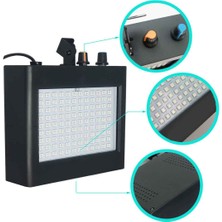 Guiwuu 180 Strobe Flaş Işığı Taşınabilir 35W Rgb Uzaktan Ses Kontrolü Strobe Hızı Ayarlanabilir Sahne Disko Bar Parti Kulübü (Ab Tak) (Yurt Dışından)