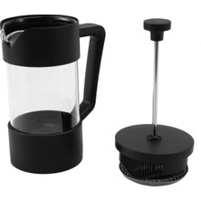 Guiwuu 2x French Press Kahve ve Çay Makinesi, Kalınlaştırılmış Borosilikat Cam Kahve Presi Paslanmaz ve Bulaşık Makinesinde Yıkanabilir, Siyah (Yurt Dışından)