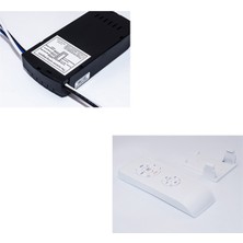 Guiwuu 2x Evrensel Tavan Vantilatörü Lambası Uzaktan Kumanda Kiti Ac 220V Zamanlama Ayarı Anahtarı Rüzgar Hızını Ayarlamak Verici Alıcı (Yurt Dışından)