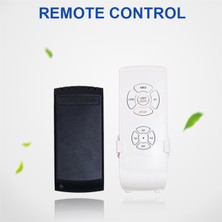 Guiwuu 2x Evrensel Tavan Vantilatörü Lambası Uzaktan Kumanda Kiti Ac 220V Zamanlama Ayarı Anahtarı Rüzgar Hızını Ayarlamak Verici Alıcı (Yurt Dışından)
