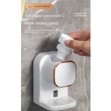 Guiwuu Elektrikli Diş Macunu Dispenseri, Sensör Otomatik Diş Macunu Sıkacağı, Duvara Monte Banyo Diş Macunu Pompası Yeşil (Yurt Dışından)