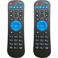 Guiwuu 2x Yedek Uzaktan Kumanda Formxq-4k H96 Pro T9 Akıllı Tv Kutusu (Yurt Dışından)