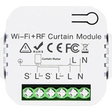 Guiwuu 2x Tuya Akıllı Yaşam Wifi 433 Mhz Kör Perde Anahtarı Elektrikli Panjur Kontrolü Için Rf Uzaktan Kumandalı, 1rc 1re (Yurt Dışından)