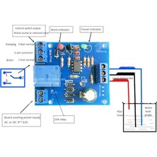 Guiwuu 2x Su Sıvı Seviye Kontrol Sensörü Modülü Su Seviyesi Algılama Sensörü Pompalama Drenaj Koruma Devre Kartı (Yurt Dışından)