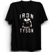The Fame Iron Mike Tyson, Boxing, Boks, Box Baskılı %100 Pamuk Tişört
