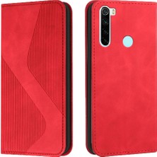 YH Mall Xiaomi Redmi Için Not 8t Pu Deri Cüzdan Kılıf Kickstand Manyetik Folio (Yurt Dışından)