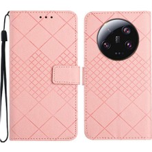 YH Mall El Kayışı Manyetik Kapak Kart Yuvası ile Xiaomi 13 Ultra Için Flip Case Pu (Yurt Dışından)