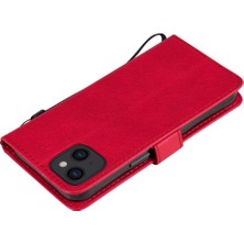 YH Mall Kart Yuvası Iş Cüzdan ile iphone 14 Klasik Düz Renk Için Flip Case (Yurt Dışından)