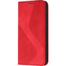 YH Mall Samsung Galaxy A34 5g Pu Deri Manyetik Folio Kapak Kart Yuvaları (Yurt Dışından)