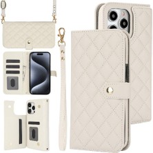 YH Mall Iphone 14 Için Kılıf Pro Max Standı Fonksiyonu Anti Hırsızlık Fırça Crossbody Tarzı (Yurt Dışından)