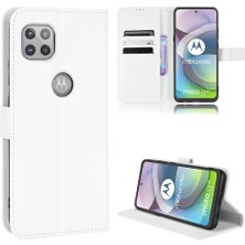 YH Mall Motorola Moto G 5g Kart Tutucu Kapak Manyetik Cüzdan Kickstand (Yurt Dışından)