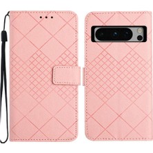 Bdt Shop Google Piksel 8 Pro Için Flip Case Manyetik Kapak Cüzdan Pu Deri ile (Yurt Dışından)