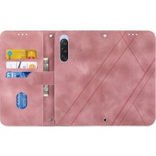 Bdt Shop Sony Xperia 10 Iii Kredi Kartı Tutucu Bilek Kayışı Kickstand Için Filp Durumda (Yurt Dışından)