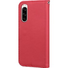 Bdt Shop Sony Xperia 5 Flip Kapak Için Flip Case Basit Iş Darbeye Cüzdan (Yurt Dışından)