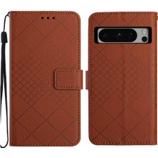 Bdt Shop Google Piksel 8 Pro Için Flip Case Manyetik Kapak Cüzdan Pu Deri ile (Yurt Dışından)