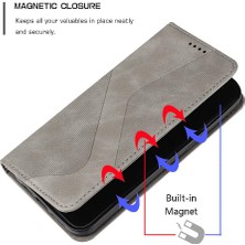 Bdt Shop Samsung Galaxy A32 4g Cüzdan Kickstand Kart Yuvaları Tutucu Pu Folio Için Kılıf (Yurt Dışından)
