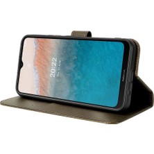 Bdt Shop Nokia C21 Artı Kickstand Kapak Kart Tutucu Manyetik Cüzdan (Yurt Dışından)