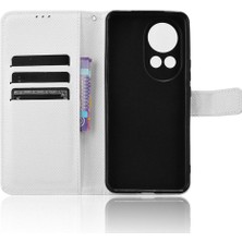 Bdt Shop Huawei Nova 12 Için Kılıf Manyetik Cüzdan Kart Tutucu Kickstand Kapak (Yurt Dışından)