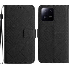 Bdt Shop Xiaomi 13 Pro Için Flip Case Manyetik Kapak Elmas El Pu ile Kabartmalı (Yurt Dışından)