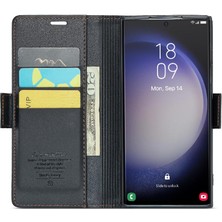 Bdt Shop Samsung Galaxy S23 Ultra Anti Dolandırıcılık Kickstand Cüzdan Durumda (Yurt Dışından)