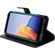 Bdt Shop Ulefone Zırh X9 Kapak Manyetik Cüzdan Kickstand Kart Tutucu Için Kılıf (Yurt Dışından)