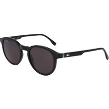 Lacoste L 6030S 001 50 Unisex Oval Füme Kemik Güneş Gözlüğü