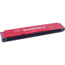 Harmonica Büyük Boy Kırmızı Mızıka